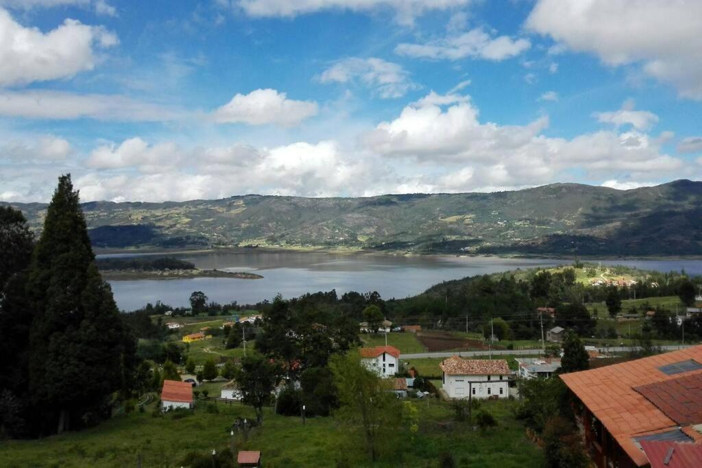 Mirador Valeisa Hotel Guatavita ภายนอก รูปภาพ