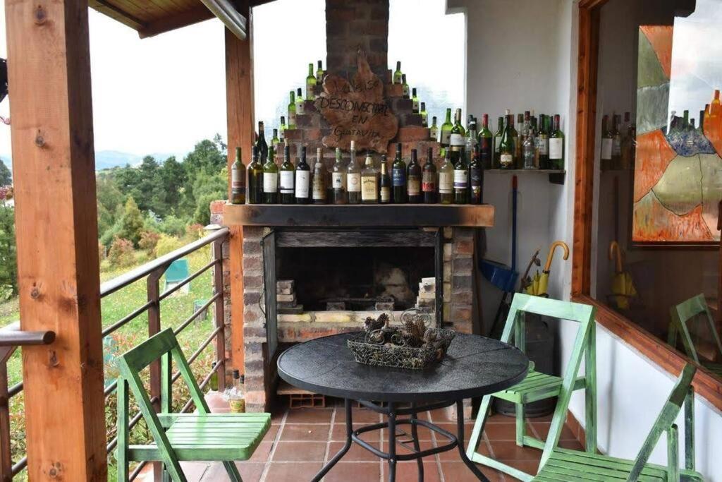 Mirador Valeisa Hotel Guatavita ภายนอก รูปภาพ