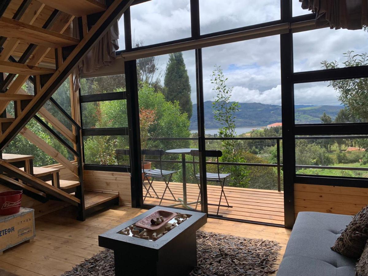 Mirador Valeisa Hotel Guatavita ภายนอก รูปภาพ