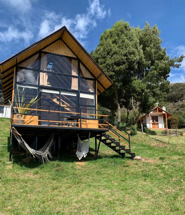 Mirador Valeisa Hotel Guatavita ภายนอก รูปภาพ